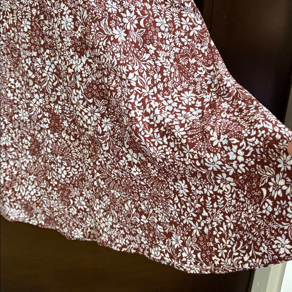 NWT Madewell Button Front Floral Flutter Sleeve Dress Size 12 Retail &148.00 - Picture 10 of 13